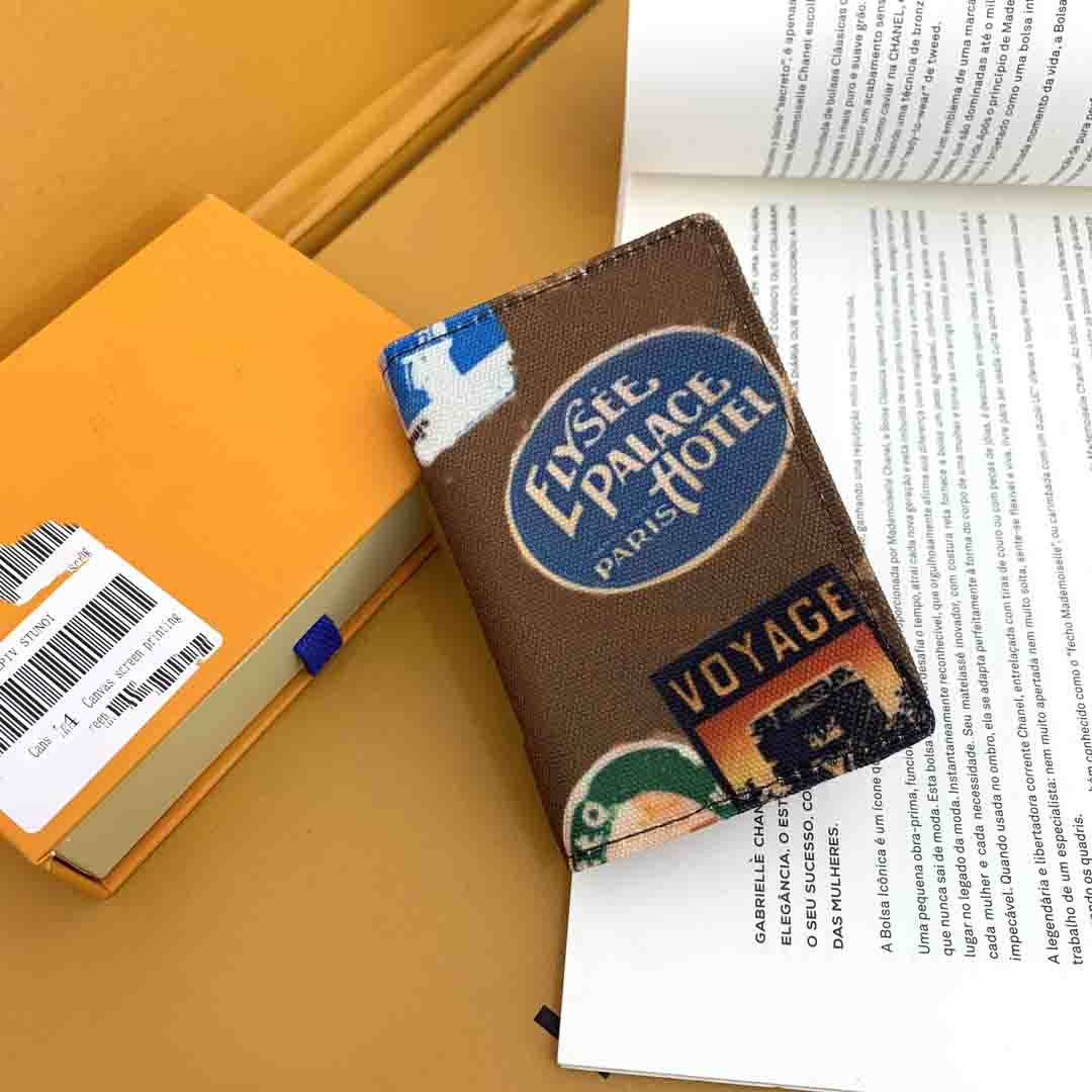 POCKET ORGANIZER Wallets For Men Daily Package Card Holder Designer Cards Cover Casual Change Purse 63144