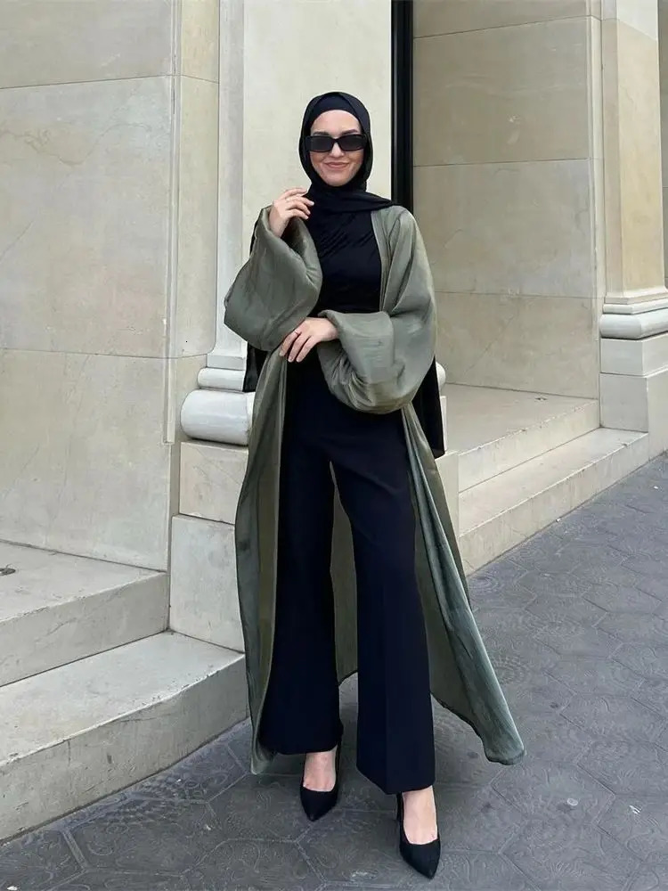 Ramadan Kaftan Kimono Abaya Dubai Turkey Muslim Islam Saudi Arabia Ka Robe African Dresses Abayas For Women Caftan Djellaba 240712