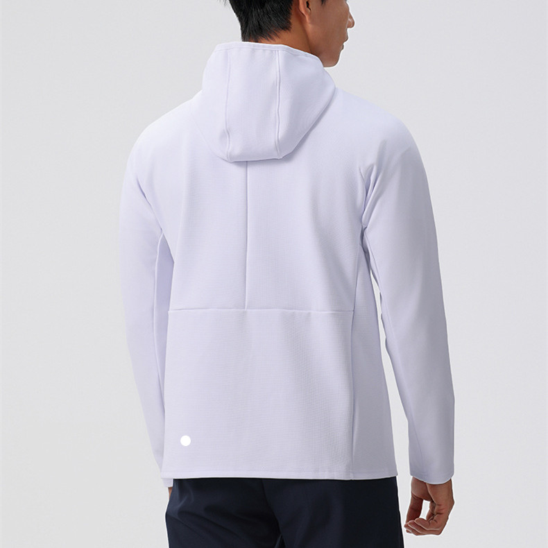 L61181 Men Hooded Jacket Outdoor Sweater Clothes Men Waterproof hoodie sweatshirt Fishing Cycling Hiking Sports Half Zipper Jackets New Style