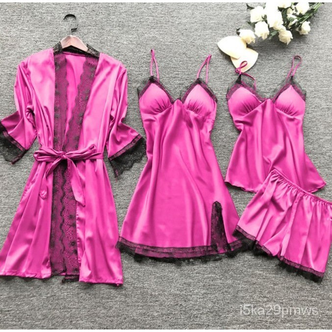 Lady Summer Sexy Pamas Four-Piece Korean Strap Women's Chest Pad