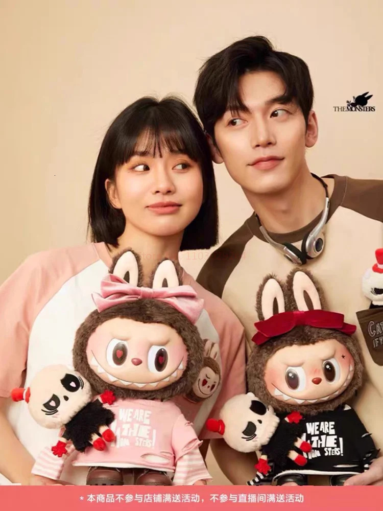 Original Mokoko Labubu The Monsters Catch If You Like Me Movable First Generation Third Kawaii Decoration Figurine Giftsthe 240711