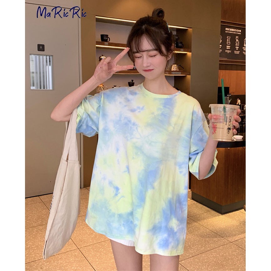(SG InStock) Tie Dye T-Shirt (T-Shirt. Blouse. Short Sleeve) - TDY01