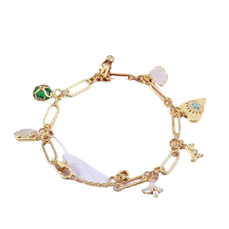 Kate Jewelry 184cm Music Shell Butterfly Pearl Bracelets For Women bijoux femme tendance 240719