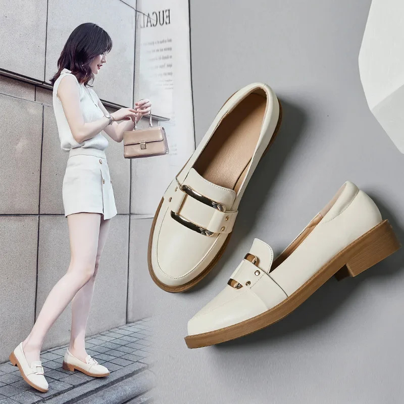 Women Low Heels Fashion Bowtie Platform Female Spring Shoes Fringe Chunky Heel Flat Shoe Casual Footwear Oxford 240708