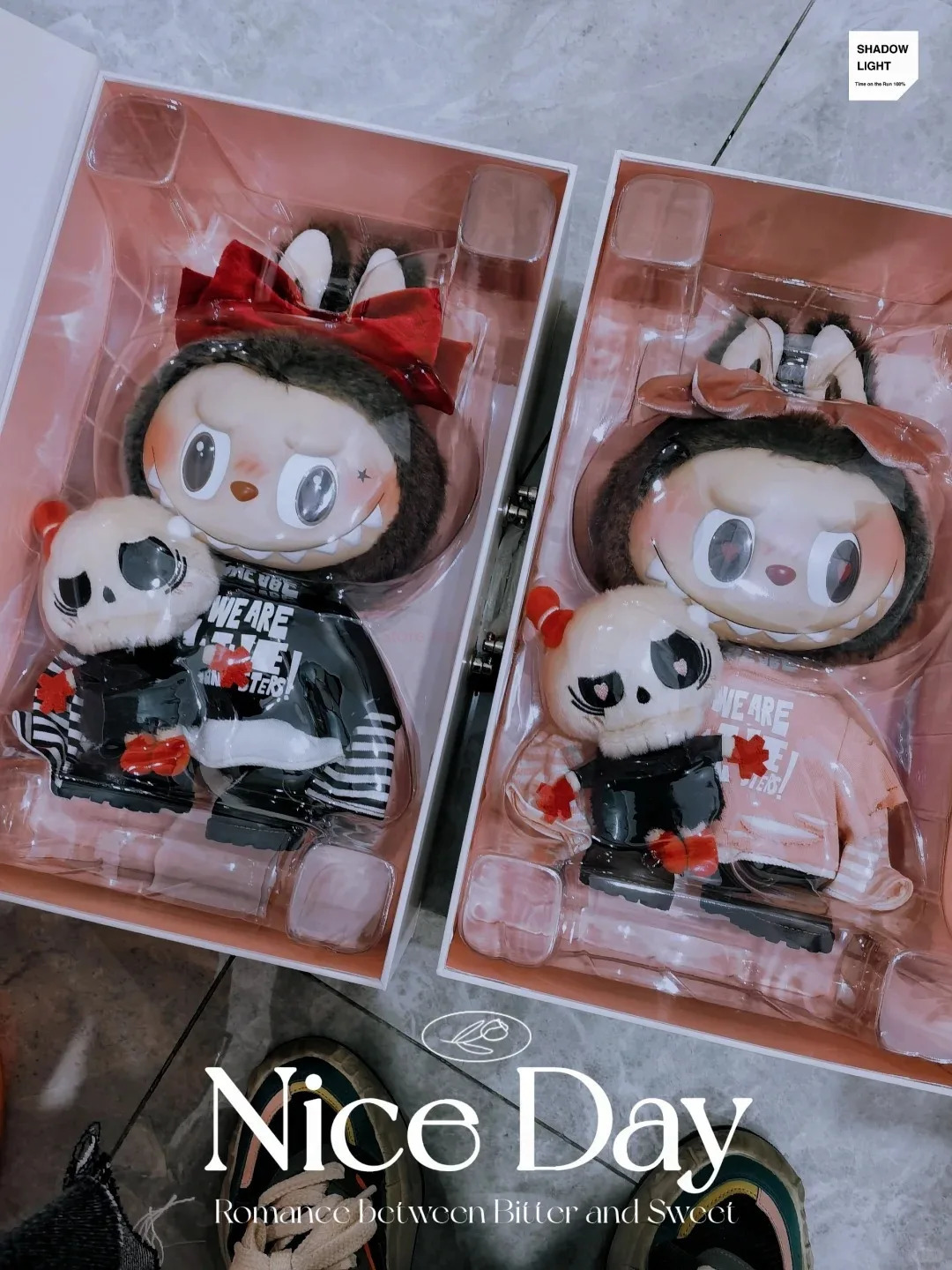 Original Mokoko Labubu The Monsters Catch If You Like Me Movable First Generation Third Kawaii Decoration Figurine Giftsthe 240711