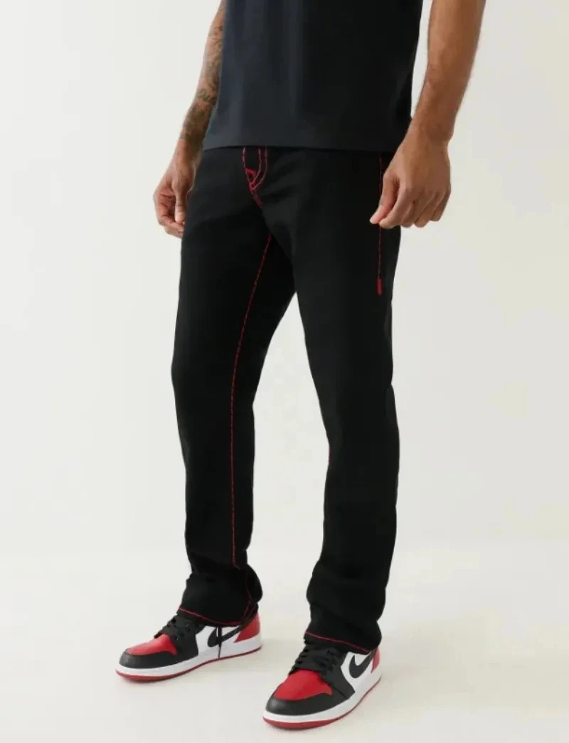 American Fashion Trend Selling Jeans Men Y2K Street Hip Hop Retro Joker Straight Wide Leg Pants Unisex Casual Loose Trousrs 240719