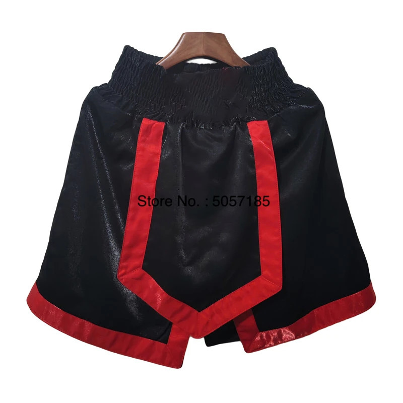 Kick Boxing Shorts Tassels Muay Thai Pants Men Women Child Boy Girl Martial Arts MMA Grappling Cage Fighting Kickboxing Trunks 240716