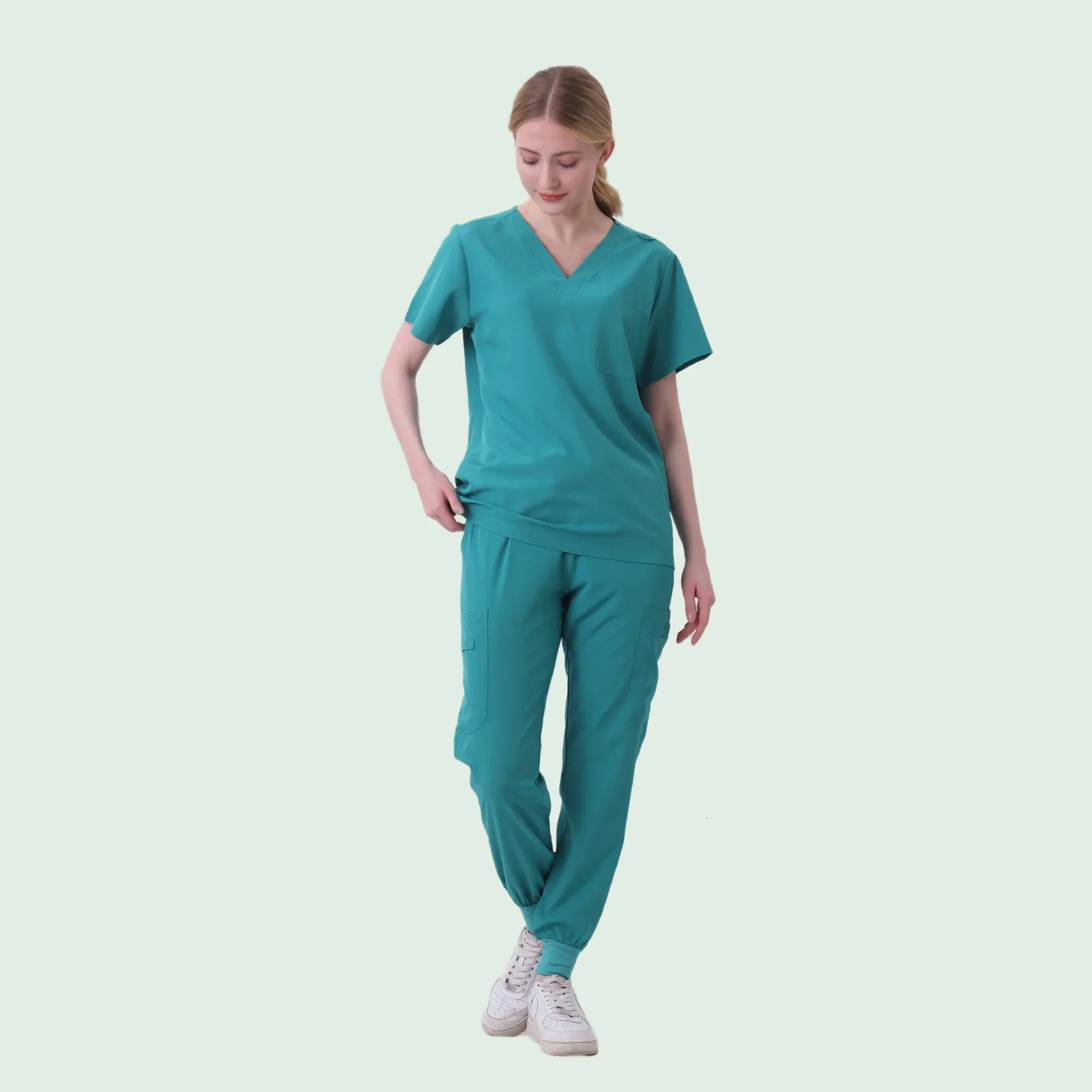 Wholesale Operating Room Uniform Scrubs Hospital Working Scrubs Set Supplies Nurse Dental Surgery Suit Workwear 240715