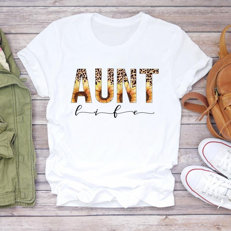 Women Clothing Short Sleeve Female Coffee Love Style 90s Casual Clothes Fashion Print T-shirts Top Graphic Tee