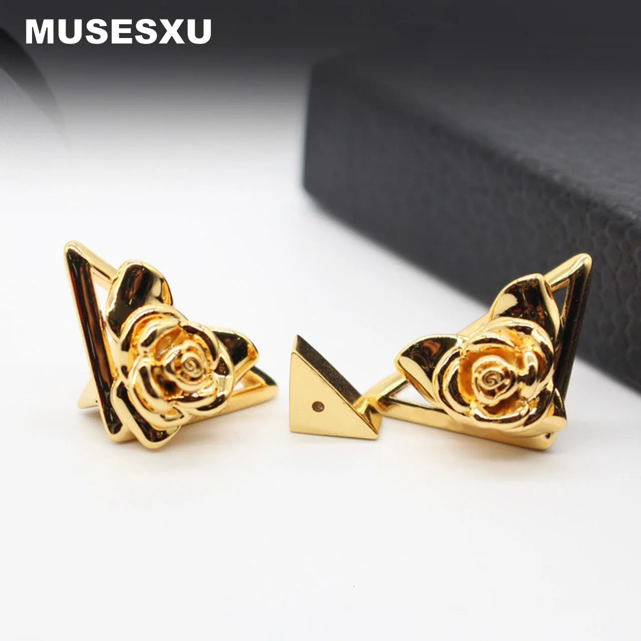 Jewelry and accessories sweet and romantic style high-quality floral shape pearl earrings suitable for womens gifts 240710