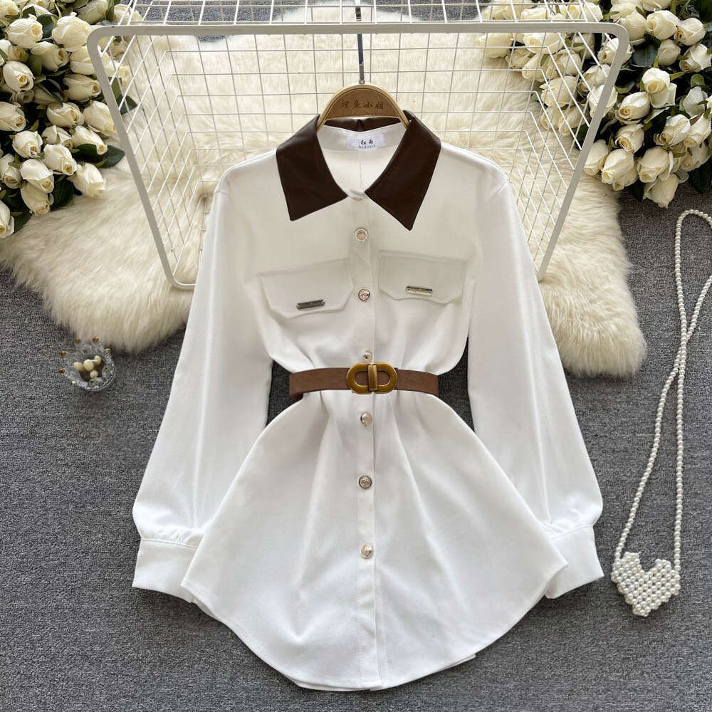 Scrubs New Arrival New Product Show Thinness Gentle Wind Washable Non-ironing Long Popular Leisure Time New Pattern Linen Temperament Waist Short Sexy