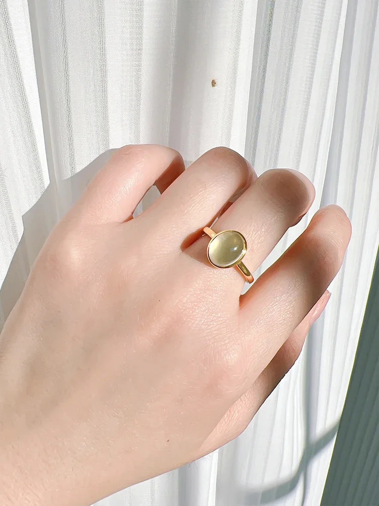 2024 Natural foam jade ring ordinary ring egg face high ice ring Chinese style comparable to jade exotic wedding 240805