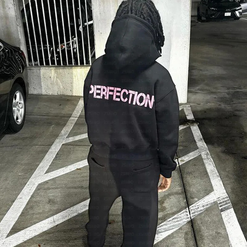 Numeral 7 Printed Zippered Hoodie Y2K Clothing Mens Street Fashion Jacket Top Hiphop Aesthetic Womens Sweatshirt Vintage 240715