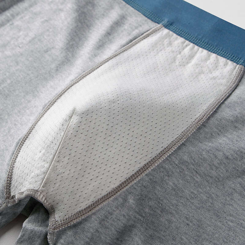 New Trendy Cotton U Convex Large Space Unrestricted Men's Flat Pants Breathable and Comfortable Underwear Men Boxeur Mutande Uomo Sexy Underwear 