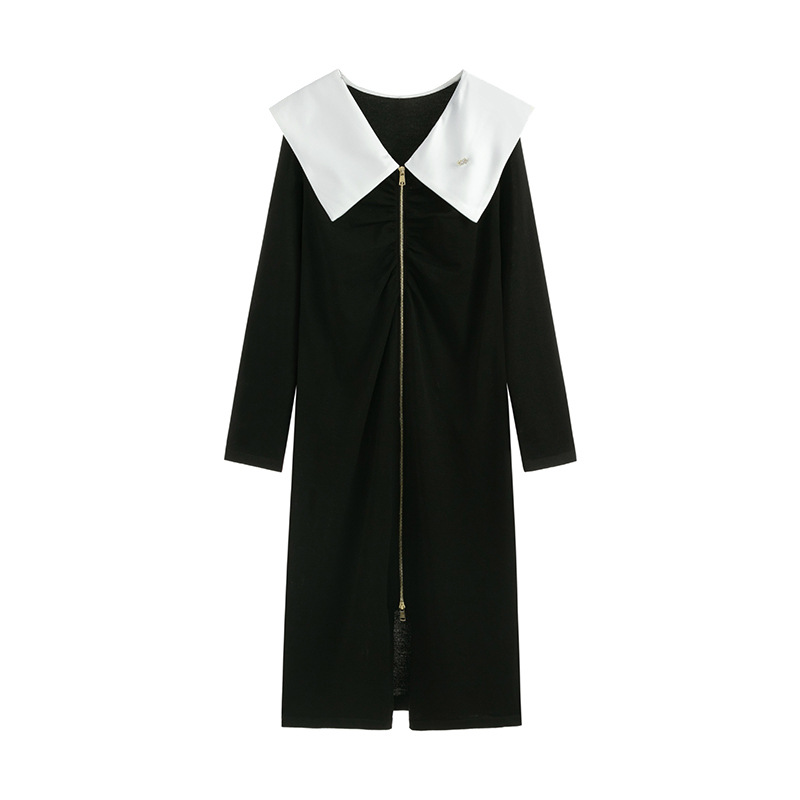 dress with temperament autumn fat mm new Chinese style dress