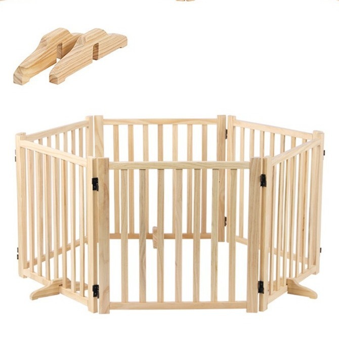 Pet small medium-sized cage door indoor storage cat and dog fence, folding fence