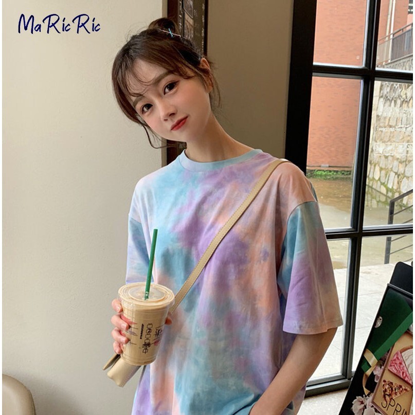 (SG InStock) Tie Dye T-Shirt (T-Shirt. Blouse. Short Sleeve) - TDY01