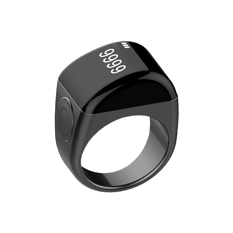 App Control Smart Tasbih Ring Waterproof Muslim Islamic Electronic Rosary Alloy Zikr For Android or iOS 240715