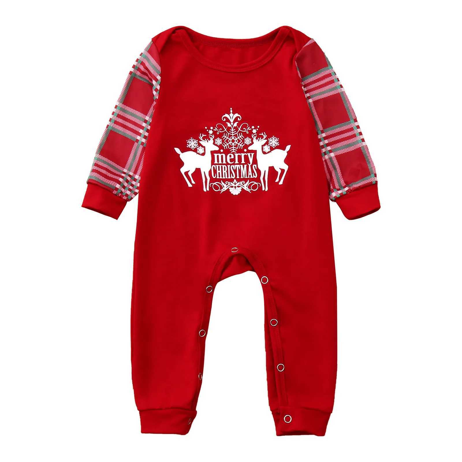 Girls winter clothing baby boys and girls sleepwear sets Christmas letter printing family sleepwear childrens sleepwear 4tW240716