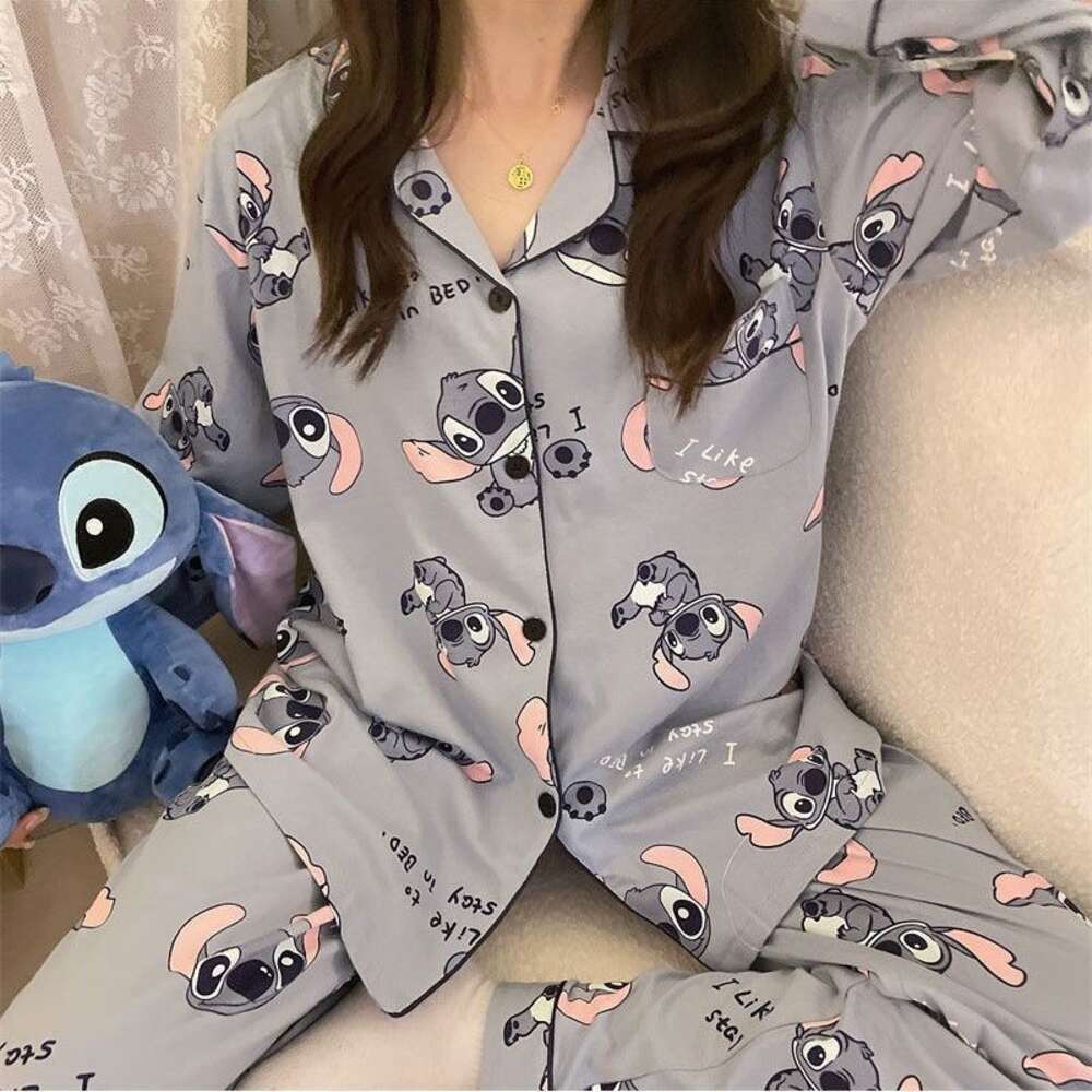 Women's Satin Pajama Nightgown, Sexy Lace Low-Cut Thin Pyjama