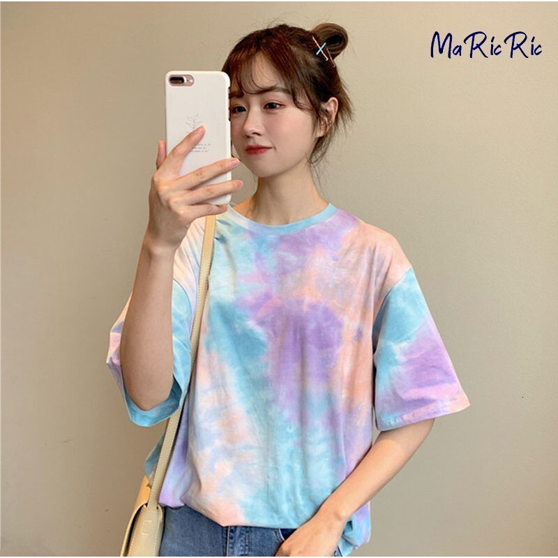(SG InStock) Tie Dye T-Shirt (T-Shirt. Blouse. Short Sleeve) - TDY01
