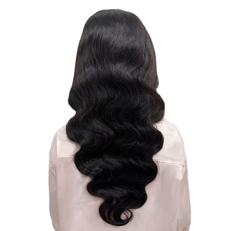 32 Inch 13x4 Body Wave Lace Front Human Hair Wigs 180% Brazilian Wave Lace Frontal Wig For Women Black Long Wig