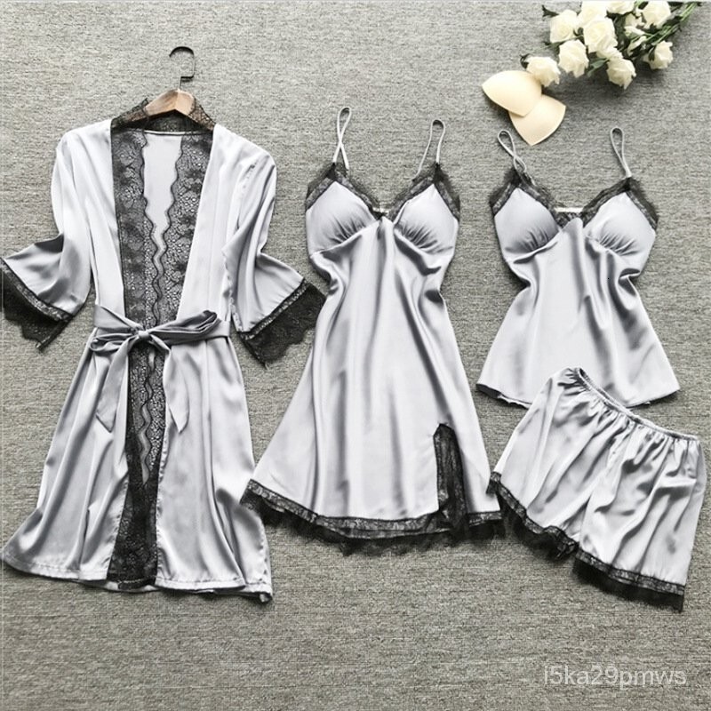 Lady Summer Sexy Pamas Four-Piece Korean Strap Women's Chest Pad