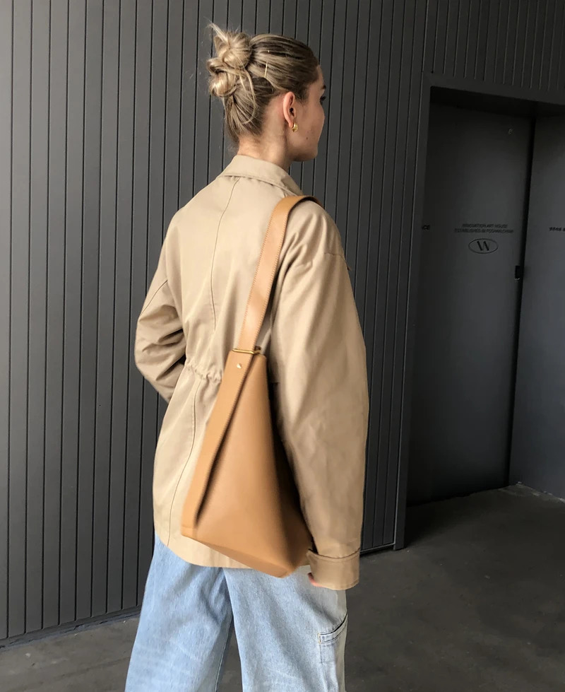 Women Fall Autumn Cotton Trench Jacket and Coat Casual Outerwear 240712