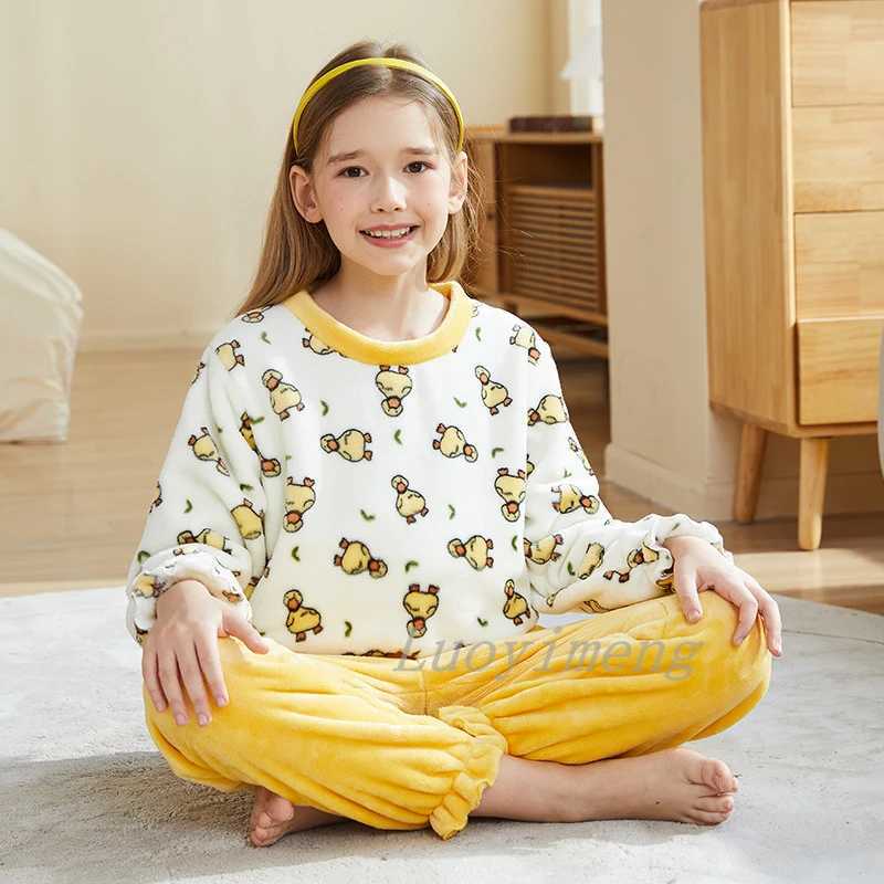 Boy and girl animal pajamas 9 10 12 16 year old childrens pajamas teenage girls wool pajamas baby pajamas childrens pajamasW240716
