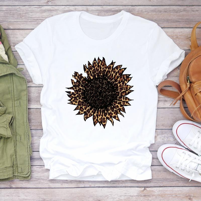 Women Clothing Short Sleeve Female Coffee Love Style 90s Casual Clothes Fashion Print T-shirts Top Graphic Tee