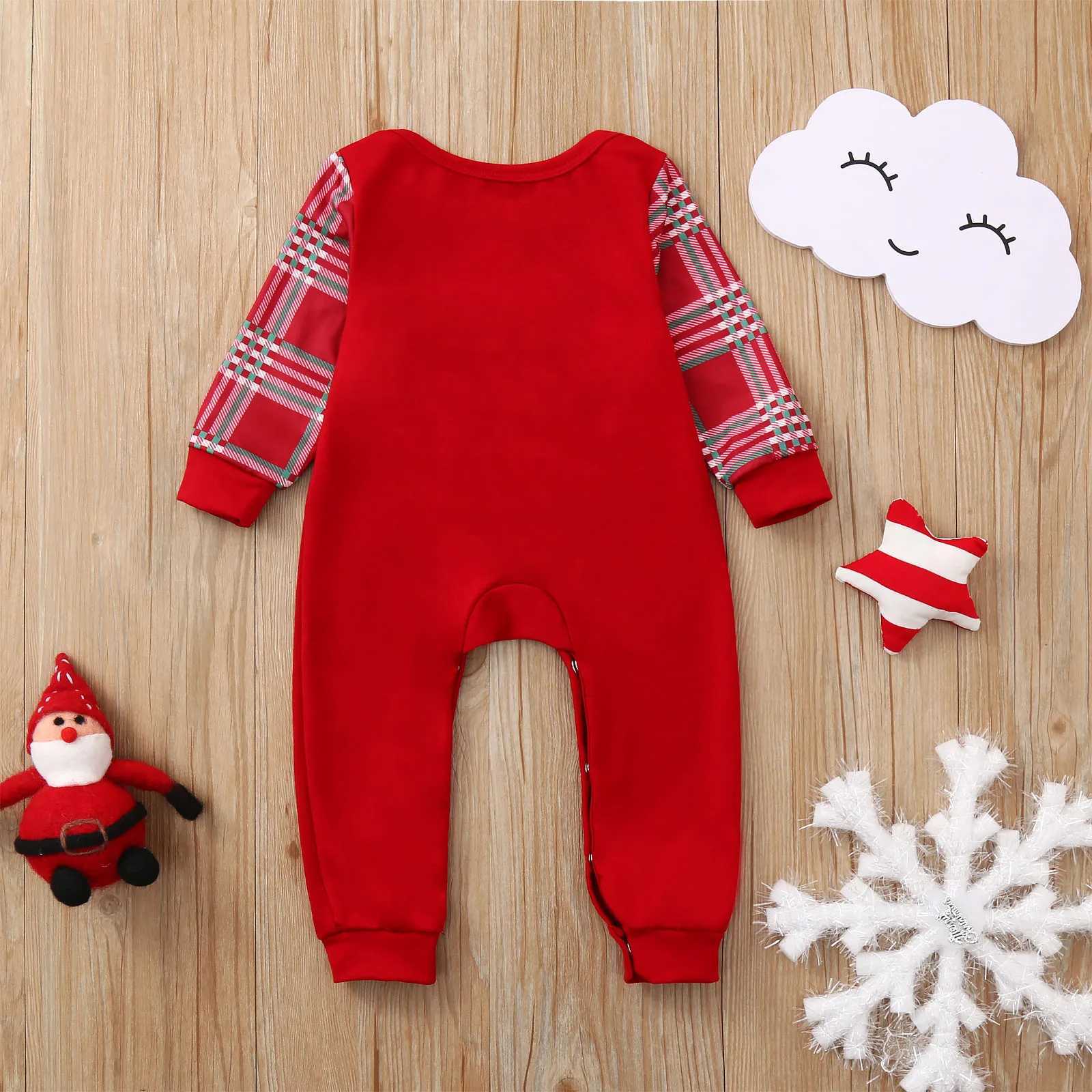 Girls winter clothing baby boys and girls sleepwear sets Christmas letter printing family sleepwear childrens sleepwear 4tW240716