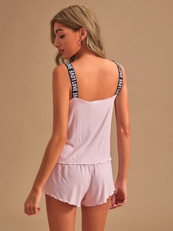 Women Sexy Nightweawr Cotton Sleepwear Sleeveless Pamas Summer Home Clothing Top and Shorts