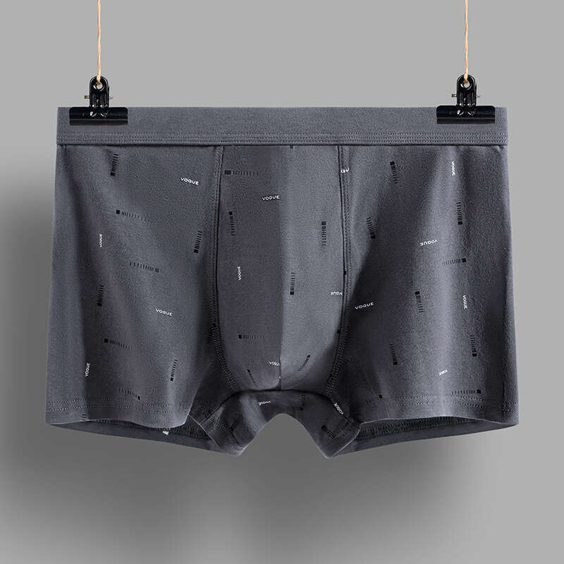 New 3D Pure Cotton Men's Printed Boxer Underwear Underwear Mutande Boxers for Men Designer Underwear Mens Underwear
