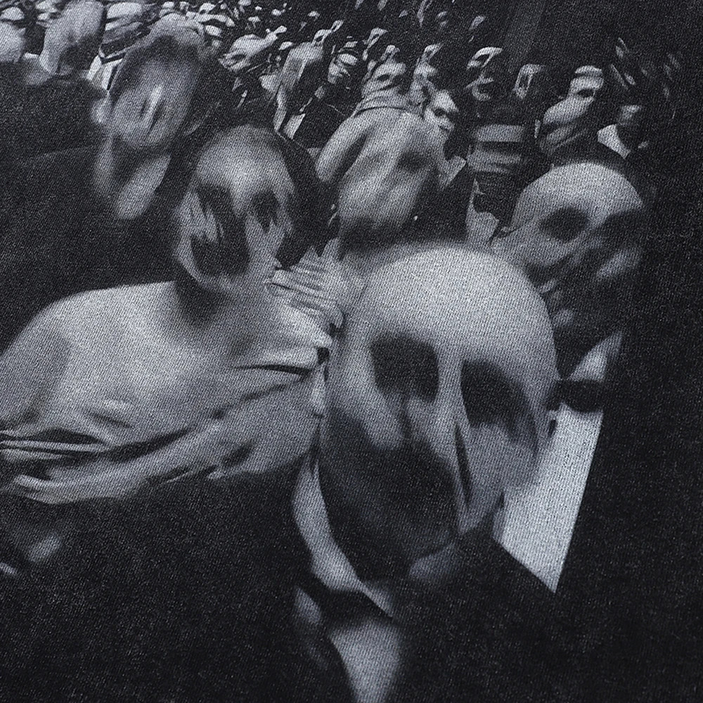 Evils Print Graphic T Shirts Oversized Vintage Long Sleeve Goth Men Y2k Grunge T-shirts Streetwear Loose Harajuku Anime Tops Tee 240716