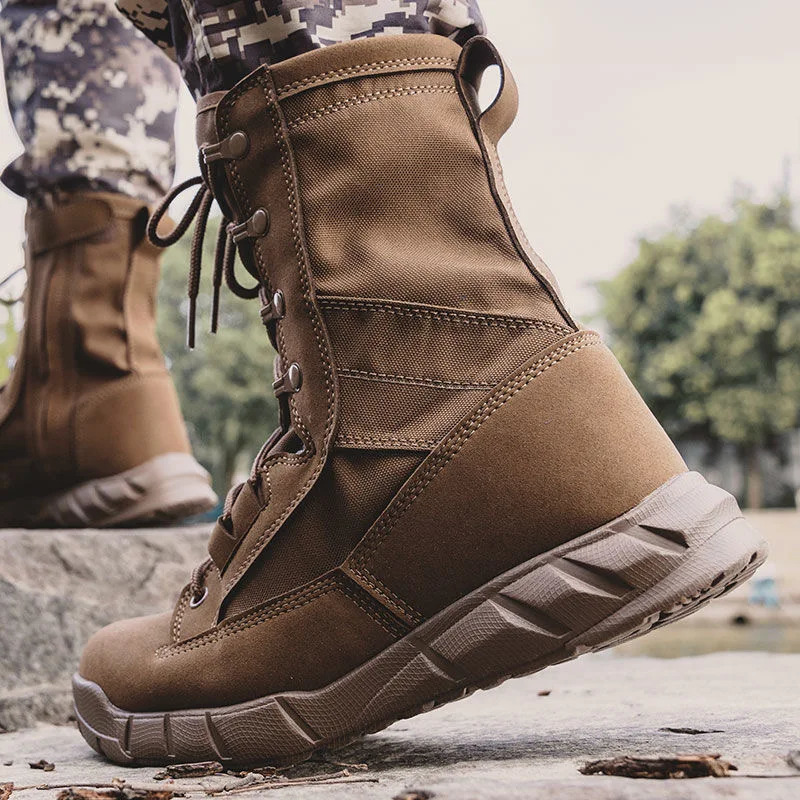Tactical Boots Men Boots Special Force Desert Combat Boots Outdoor Hiking Boots Ankle Shoes Men Work Safty Shoes 240708