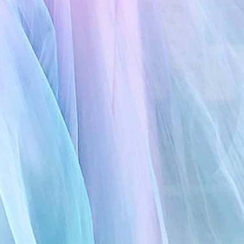 Women's Big Swing Waist Gradient Dress Sexy Deep V-Dress Long Dress