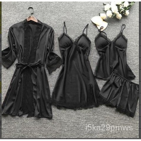 Lady Summer Sexy Pamas Four-Piece Korean Strap Women's Chest Pad