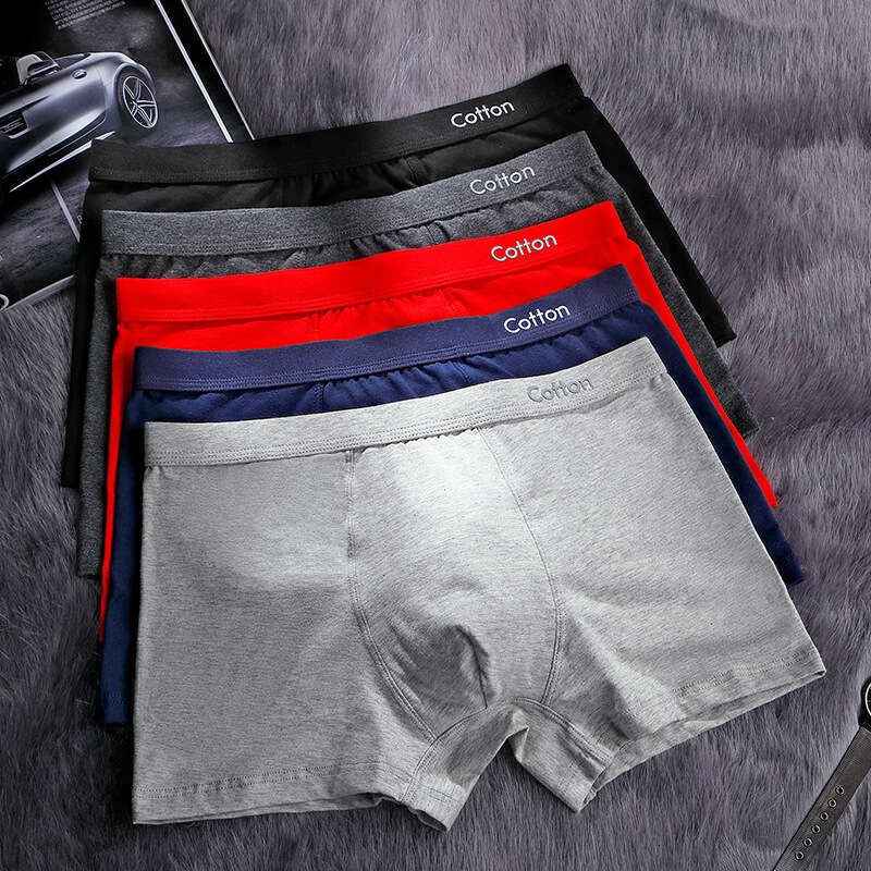 Pure 3DU Convex Underwear Three-dimensional Printing Pure Cotton Men's Four Cornered Pants Panties Shorts Men Designer Men Boxers Boxeur Calecon