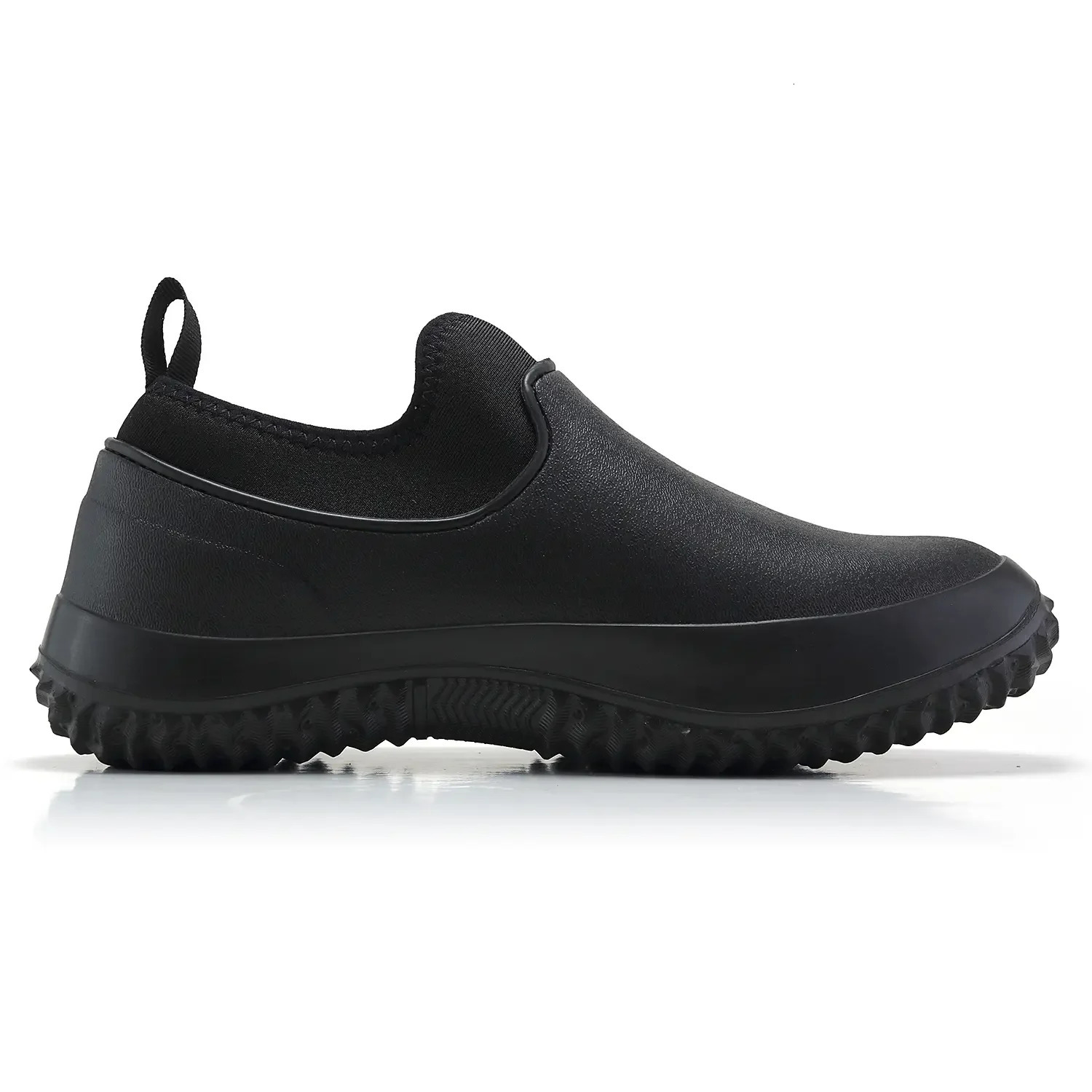 Men Chef Shoes Non Slip Work Sneakers Breathable Slip on Unisex Clogs Women Casual Walking Rain Shoes Plus Size 240712