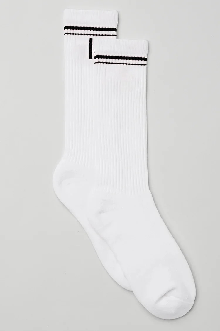 Goddess Yoga Unisex Casual Cotton Socks Long 18cm Sports Four Seasons Womens Multi Color 240715