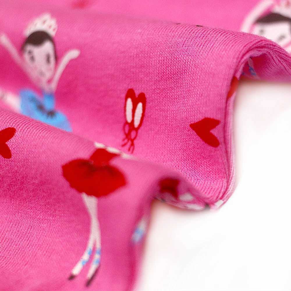 Preschool Baby Pajama Set Ballet Dance Girls Pajamas Childrens Pajamas Cotton Childrens PajamasW240716