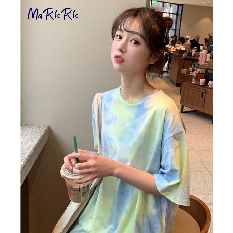 (SG InStock) Tie Dye T-Shirt (T-Shirt. Blouse. Short Sleeve) - TDY01