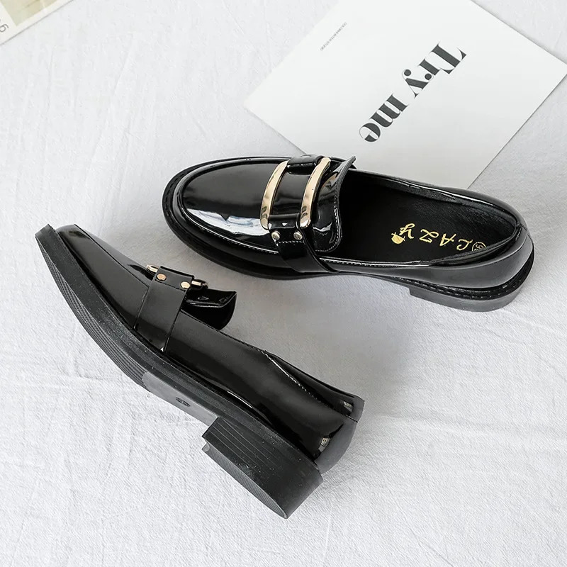 Women Low Heels Fashion Bowtie Platform Female Spring Shoes Fringe Chunky Heel Flat Shoe Casual Footwear Oxford 240708