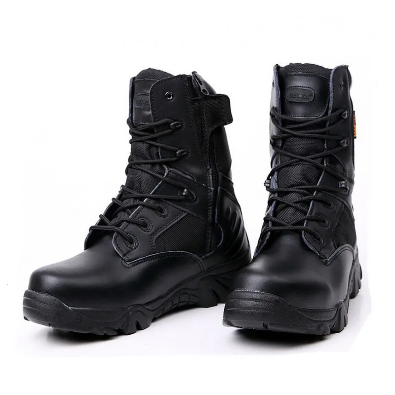 Winter Mens Boots Special Forces Combat High Boots Outdoor Sport Male Shoes Climb Mountains Cross Country Mens Shoes 240708