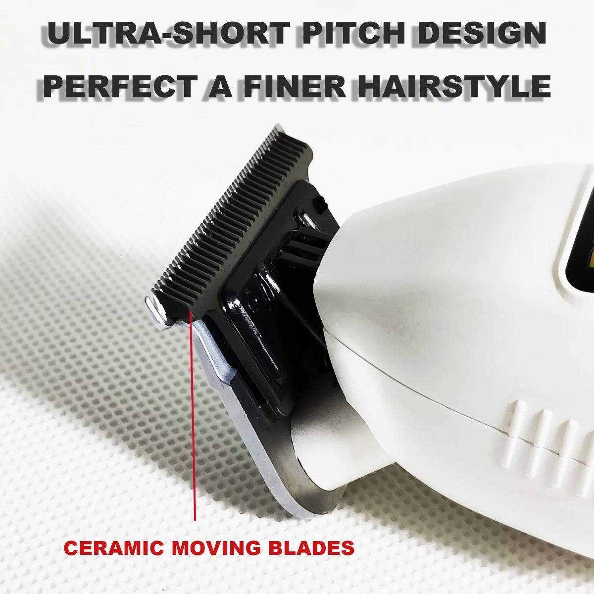 BRDCLIP BRD-S9 Professional Electric Trimmer Carbon Steel Blade Clipper Barber Shop Salon Hairdressing The Head Beard for Man 240712
