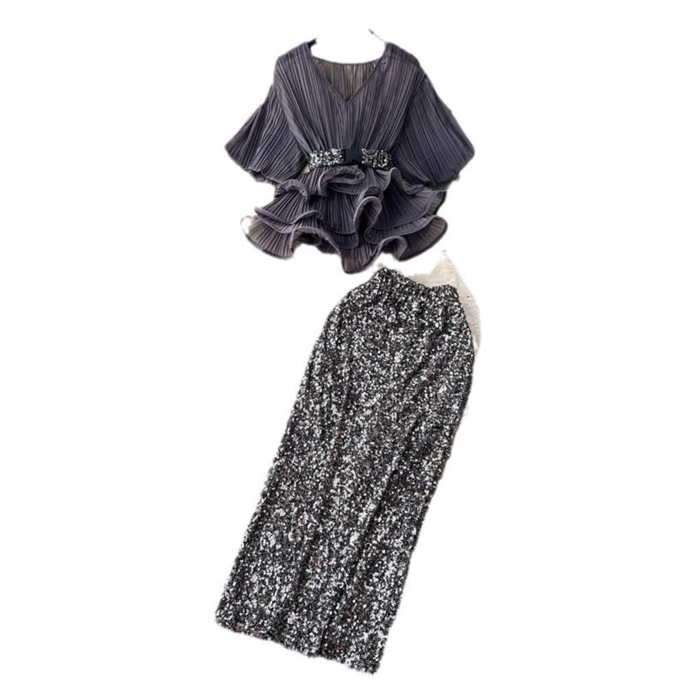 Scrubs Set New Arrival French Washable Gentle Wind Show Thinness Business Affairs Solid Fashion New Pattern Sexy Novelty Linen