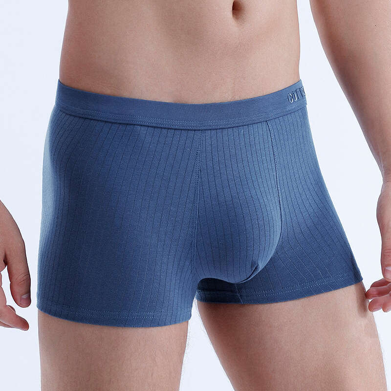 New Cotton Drawstring U Convex Flat Angle Pants Middle Waist 3D Printed Men's Underwear Boxer Designer Boxers Designer Underwear Men Boxeur Pour 