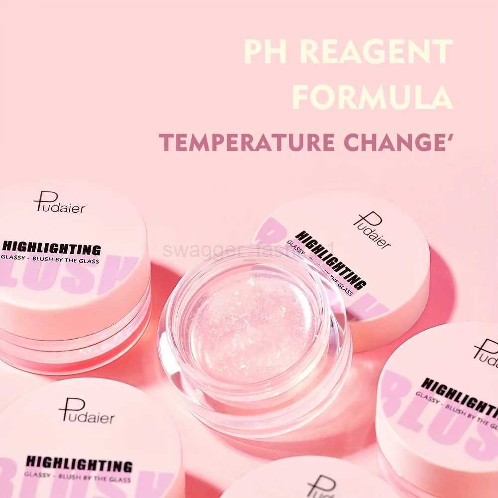 2 Color Changing Blush Cream Sensational Color Changing Transparent Blush Gel Highlight Natural Nude BlushB240722