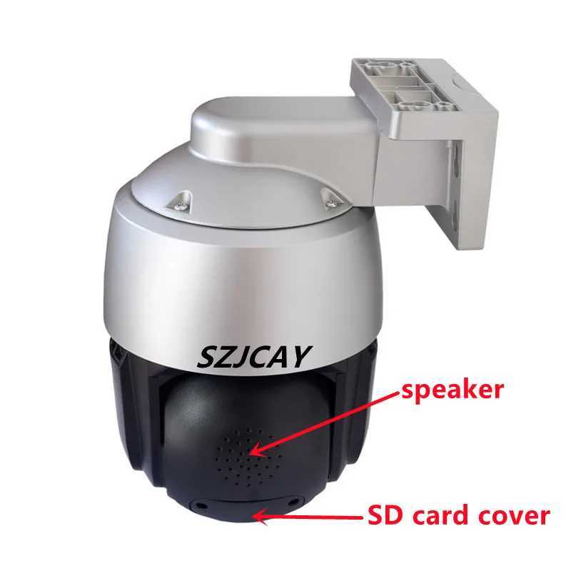 IP Cameras SZJCAY IMX415 30fps 8MP 4K POE PTZ IP Camera 30x Optical Zoom Auto Tracking Hikvision 990X Zoom CCTV Surveillance Camera DahuaL247