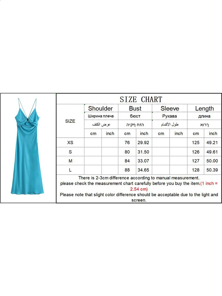 TRAF Sexy Satin Lace Up Hollow Out Dres Slim Sleeveless Backless Party Dresses Female 2024 Summer Lady Robe 240905